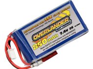OVERLANDER 2900MAH 3S 11.1V 35C SUPERSPORT PRO LIPO BATTERIES - EC3, DEANS, XT60